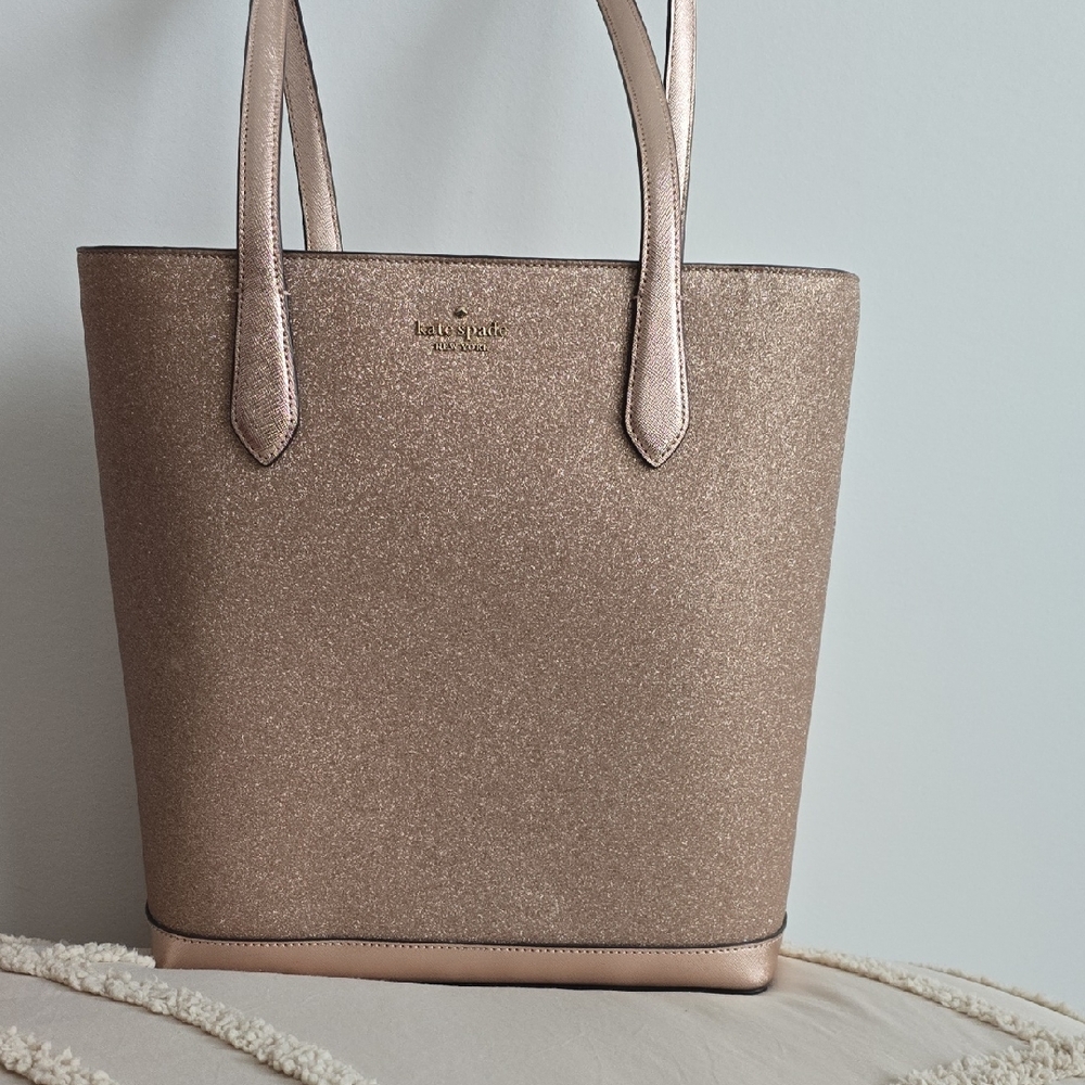 Kate Spade Metallic Gold Tote